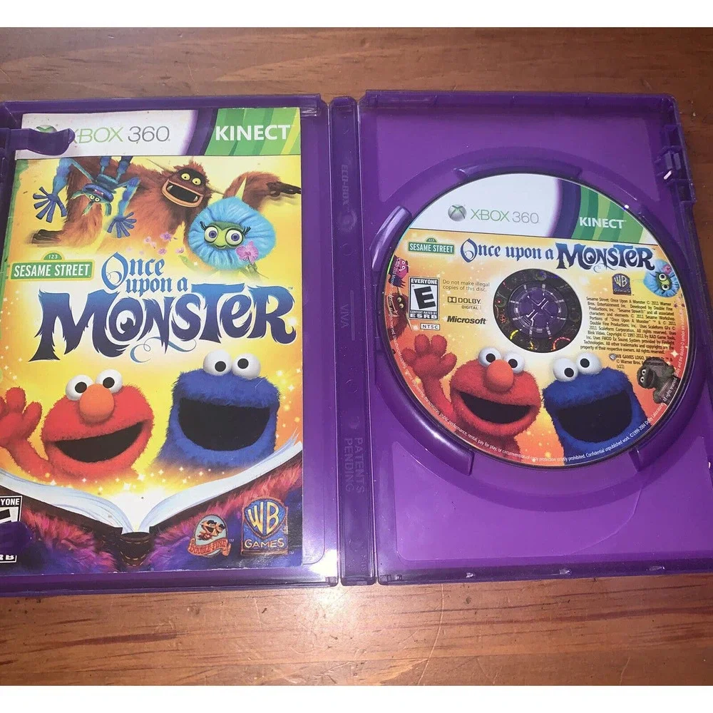 Sesame Street: Once Upon a Monster (Microsoft Xbox 360)